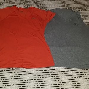 2 Under Armour shirts